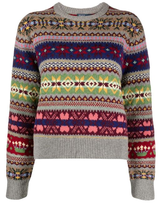 Polo Ralph Lauren fair isle knit jumper