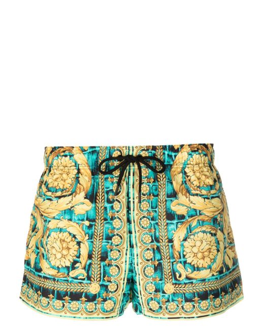 Versace Baroccodile swimming shorts