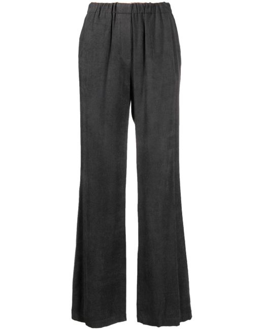 Alysi high-waisted flared trousers