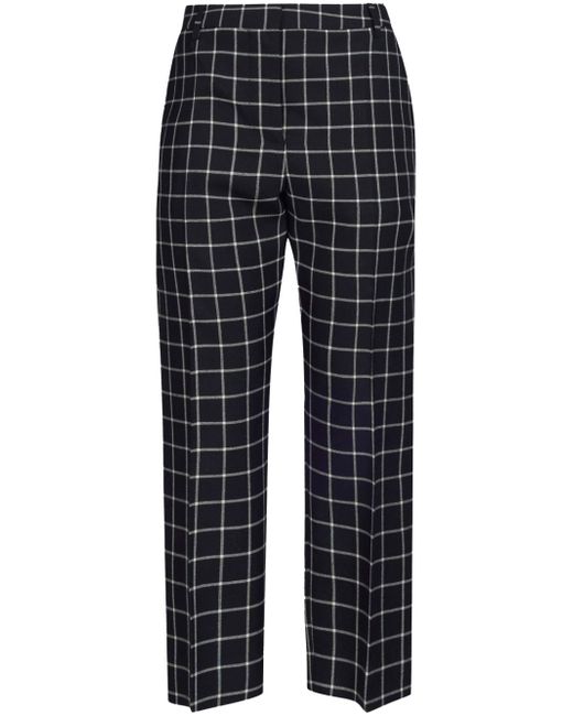 Marni checked cropped trousers