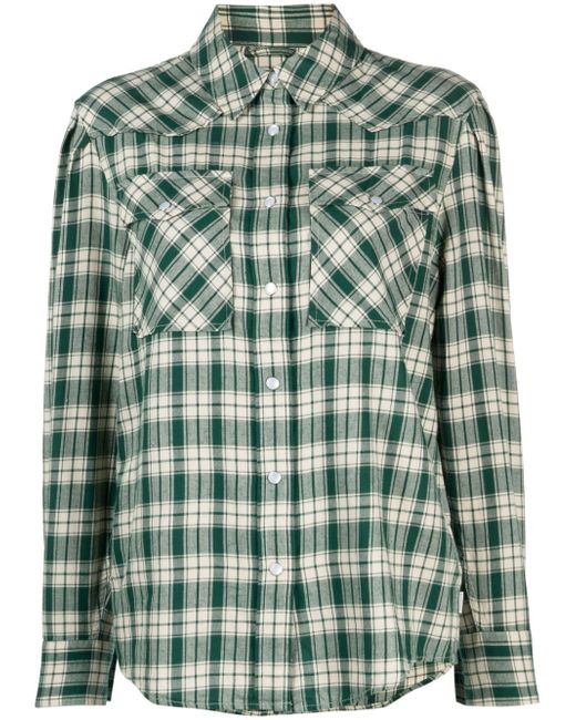 Woolrich checked flannel shirt
