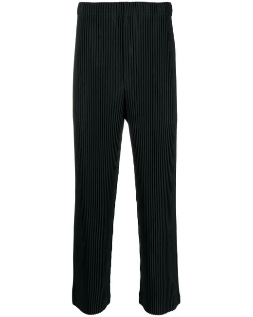 Homme Pliss Issey Miyake straight-leg pleated trousers