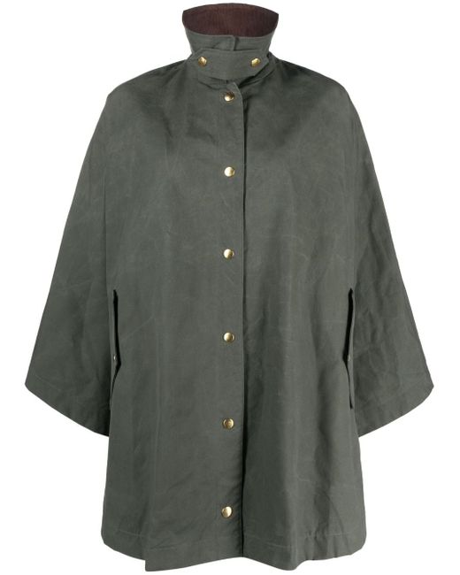 Mackintosh Cora high-neck raincoat