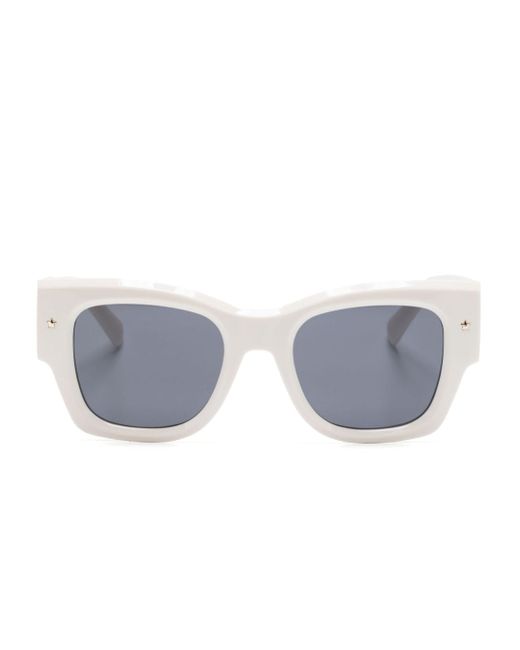 Chiara Ferragni logo-plaque square-frame sunglasses
