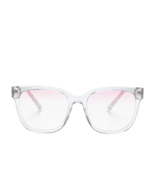 Chiara Ferragni glitter square-frame sunglasses