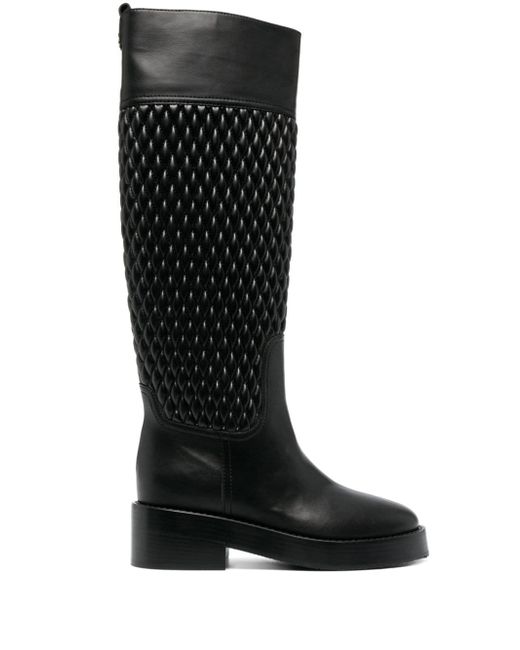 Casadei Dome quilted riding boots