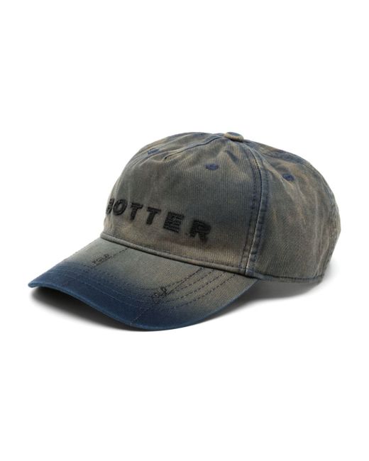 Botter logo-patch distressed baseball cap