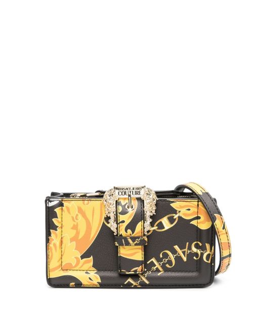 Versace Jeans Couture baroque-buckle crossbody bag