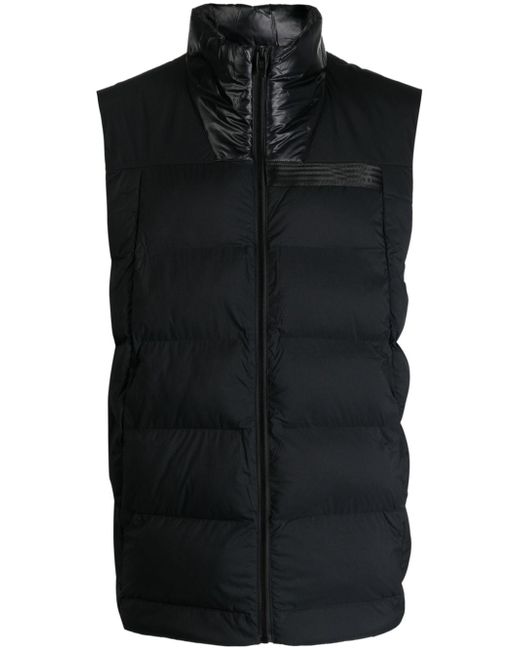 On Running logo-print quilted gilet