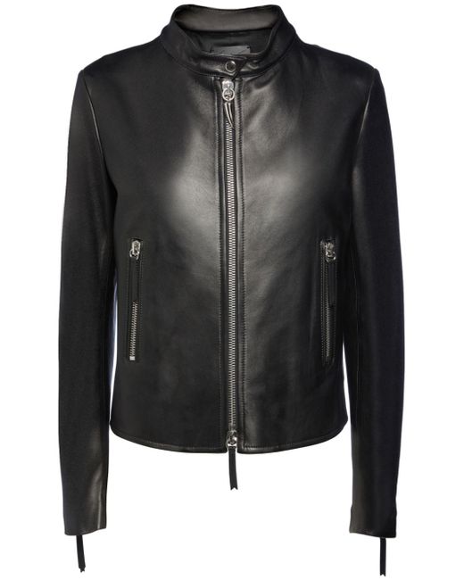 Giuseppe Zanotti Design Anthana leather jacket