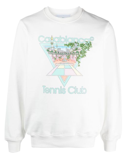 Casablanca Tennis Club Icon sweatshirt