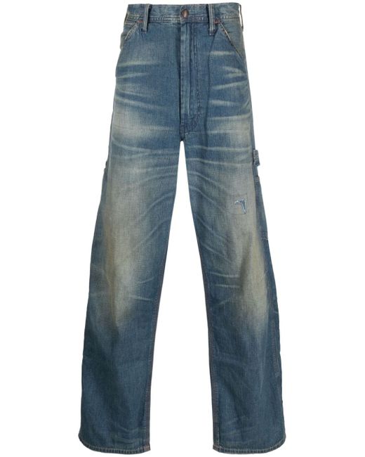 Polo Ralph Lauren high-rise straight-leg jeans