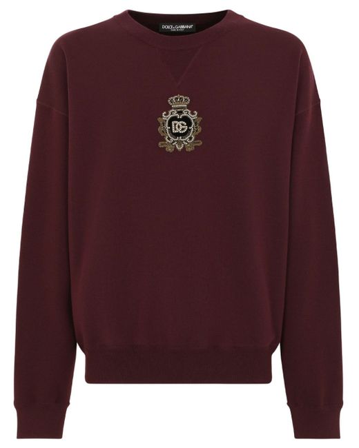 Dolce & Gabbana logo-embellished sweatshirt