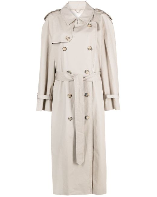 Magda Butrym double-breasted trench coat