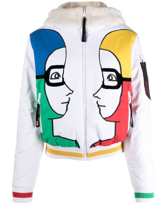 Rossignol x JCC Space hooded bomber jacket