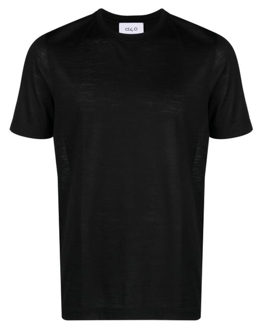D4.0 slub-texture T-shirt