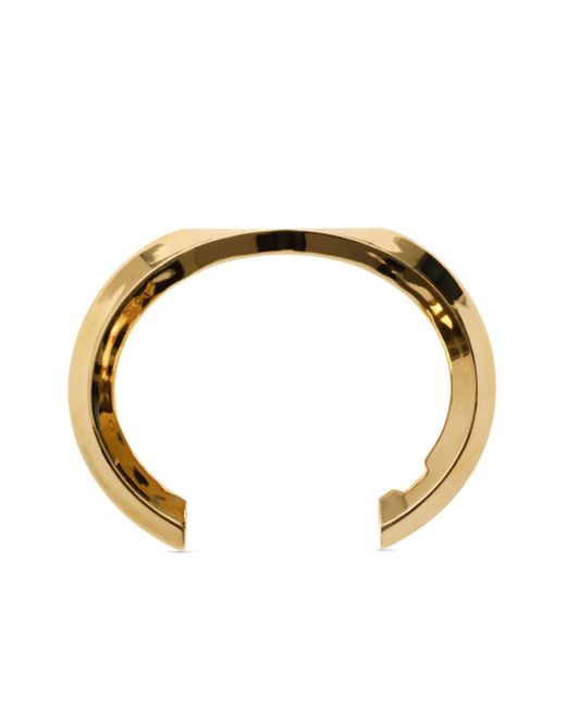 Burberry polished-finish hollow cuff