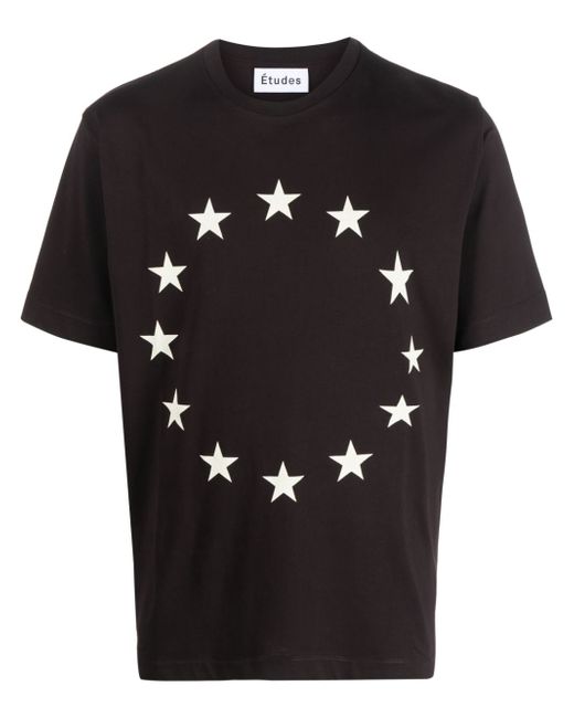 Etudes stars-print T-shirt