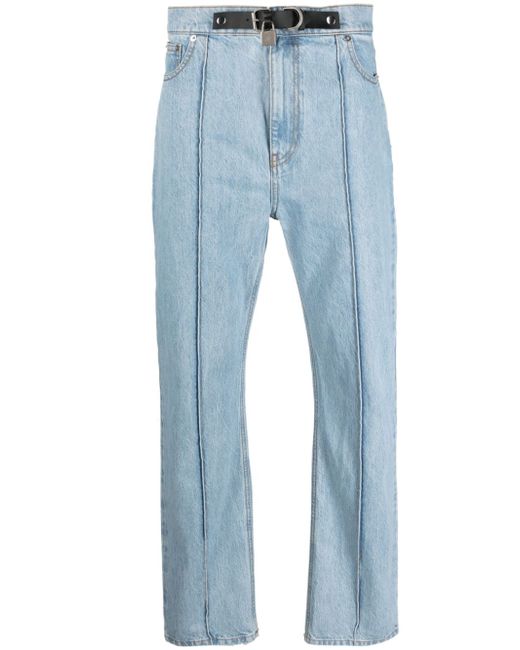 J.W.Anderson padlock-detail straight-leg jeans