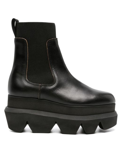 Sacai 90mm Chelsea leather boots