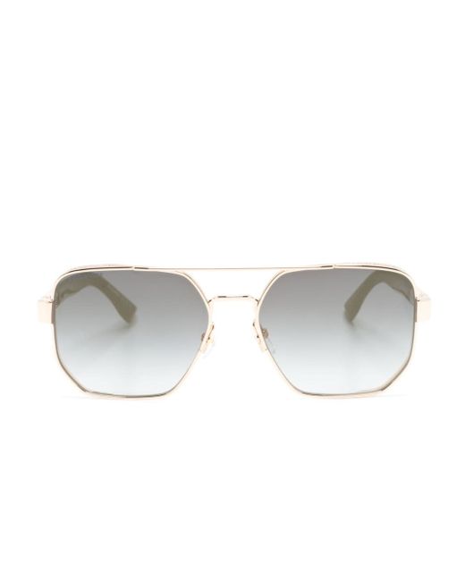 Dsquared2 metallic-effect pilot-frame sunglasses