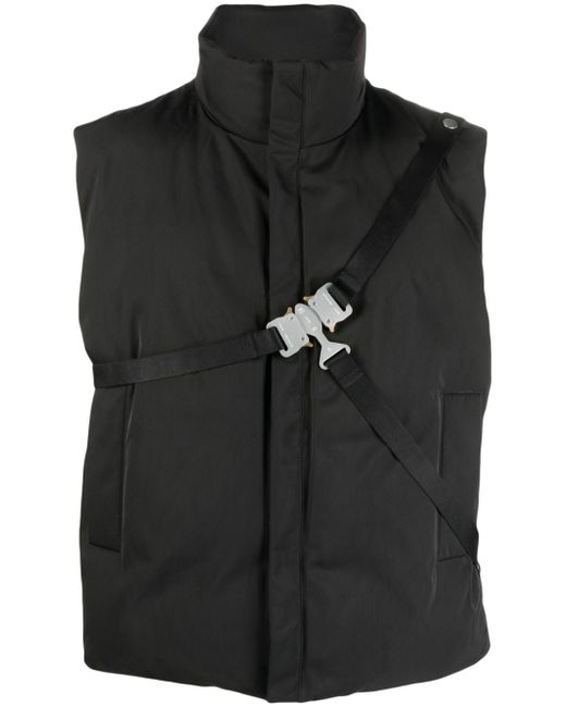 1017 Alyx 9Sm buckle-detail funnel-neck vest