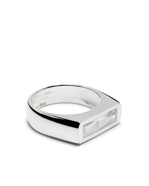 Hatton Labs Baguette crystal-embellished ring