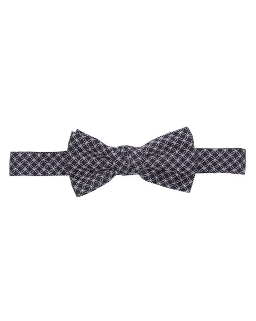 Lanvin floral-jacquard bow tie