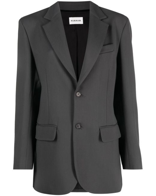 P.A.R.O.S.H. single-breasted notched-lapel blazer