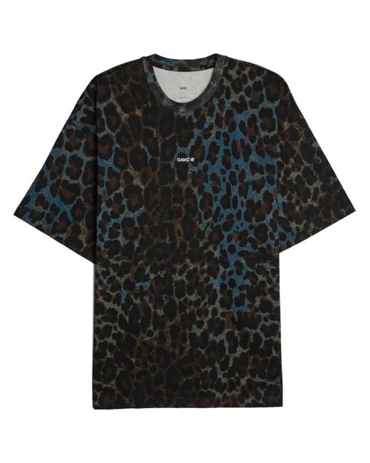 Oamc Leopard Game-print T-shirt