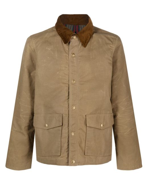 Fortela Renny coated-finish shirt jacket
