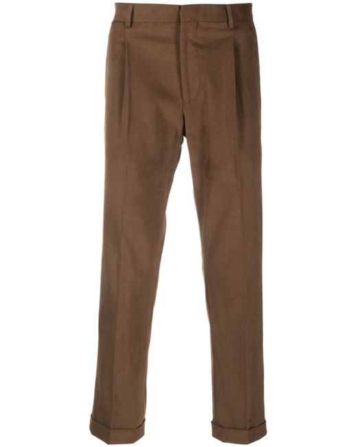 Briglia 1949 mid-rise tapered trousers