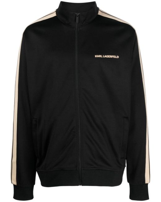 Karl Lagerfeld cotton-blend zip-up jacket