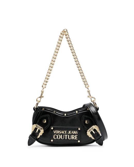 Versace Jeans Couture studded faux-leather shoulder bag