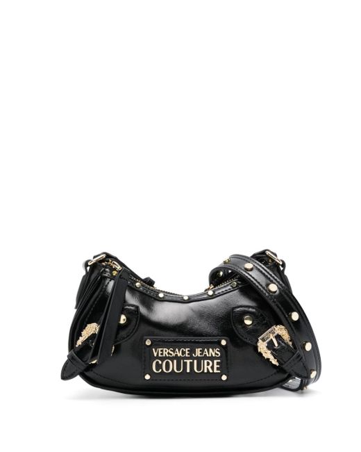 Versace Jeans Couture studded faux-leather shoulder bag