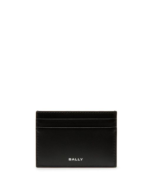 Bally logo-print leather cardholder