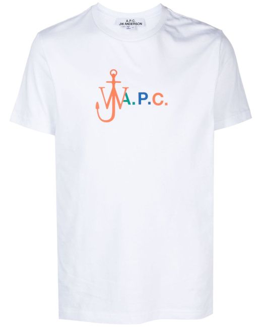 A.P.C. x JW Anderson logo-print T-shirt
