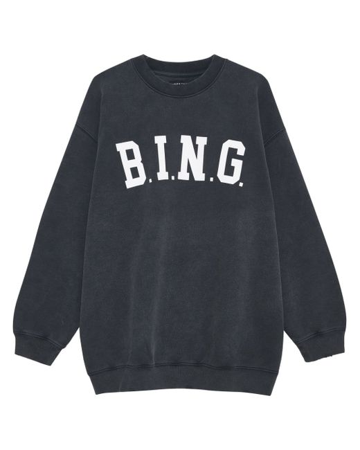 Anine Bing Tyler logo-print sweatshirt