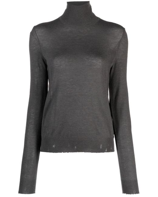 Zadig & Voltaire Bobby distressed-effect jumper