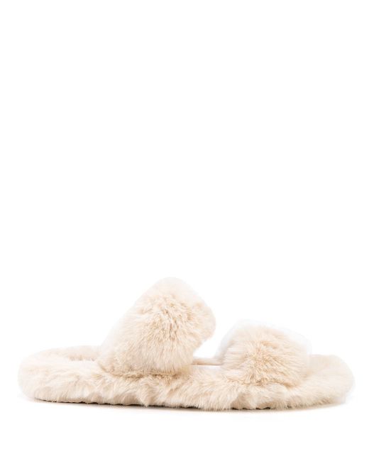 Apparis faux-fur slippers