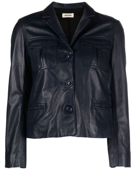 Zadig & Voltaire Liams leather jacket