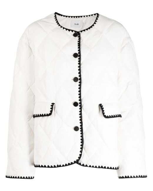 b+ab quilted fitted jacket