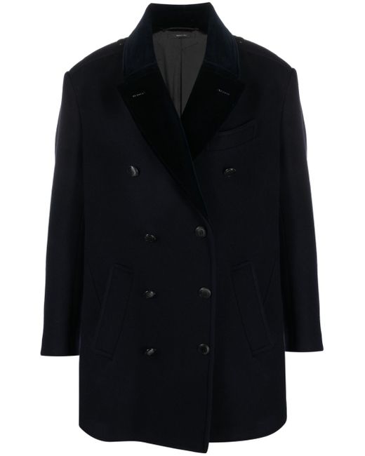 Tom Ford double-breasted wool peacoat