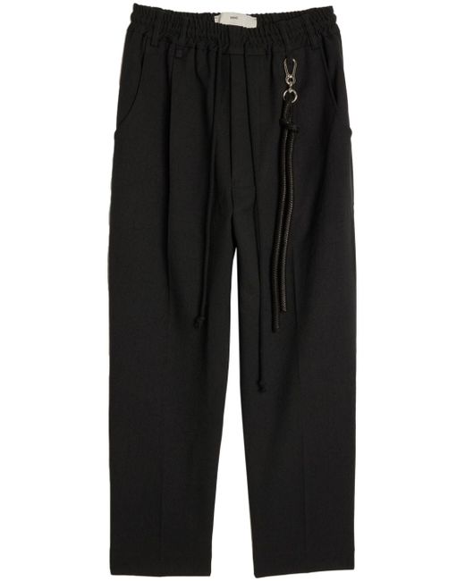 Song For The Mute elasticated-drawstring wide-leg trousers