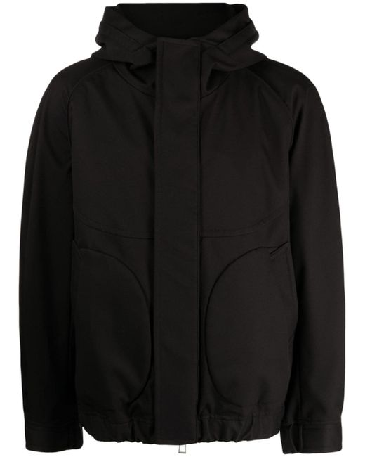 Songzio panelled hooded jacket