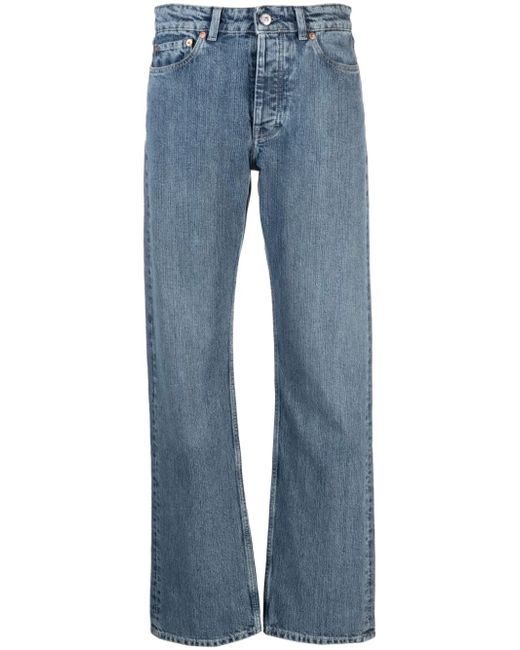 Our Legacy Linear mid-rise straight-leg jeans