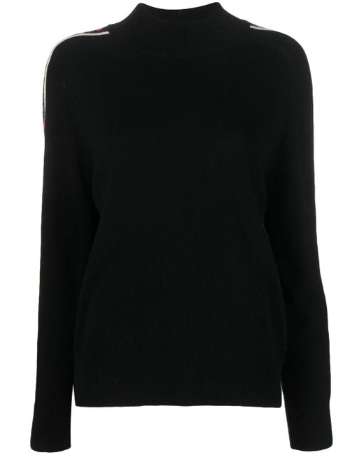 Chinti And Parker mock-neck wool-cashmere jumper