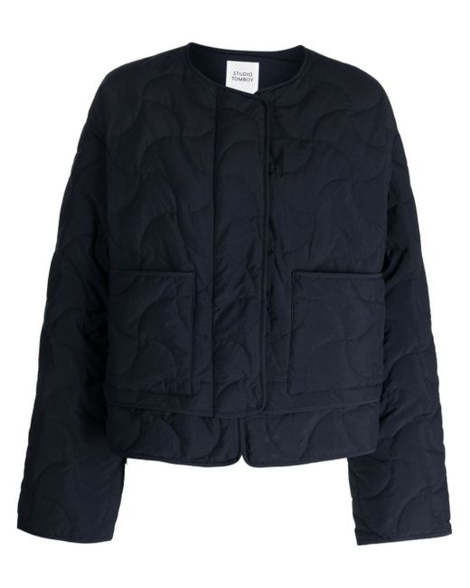 Studio Tomboy quilted lightweight padded jacket
