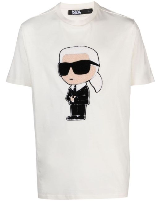 Karl Lagerfeld Ikonik Karl-print T-Shirt