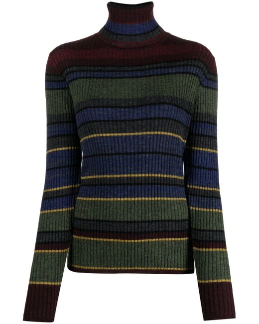 Odeeh ribbed-knit striped jumper